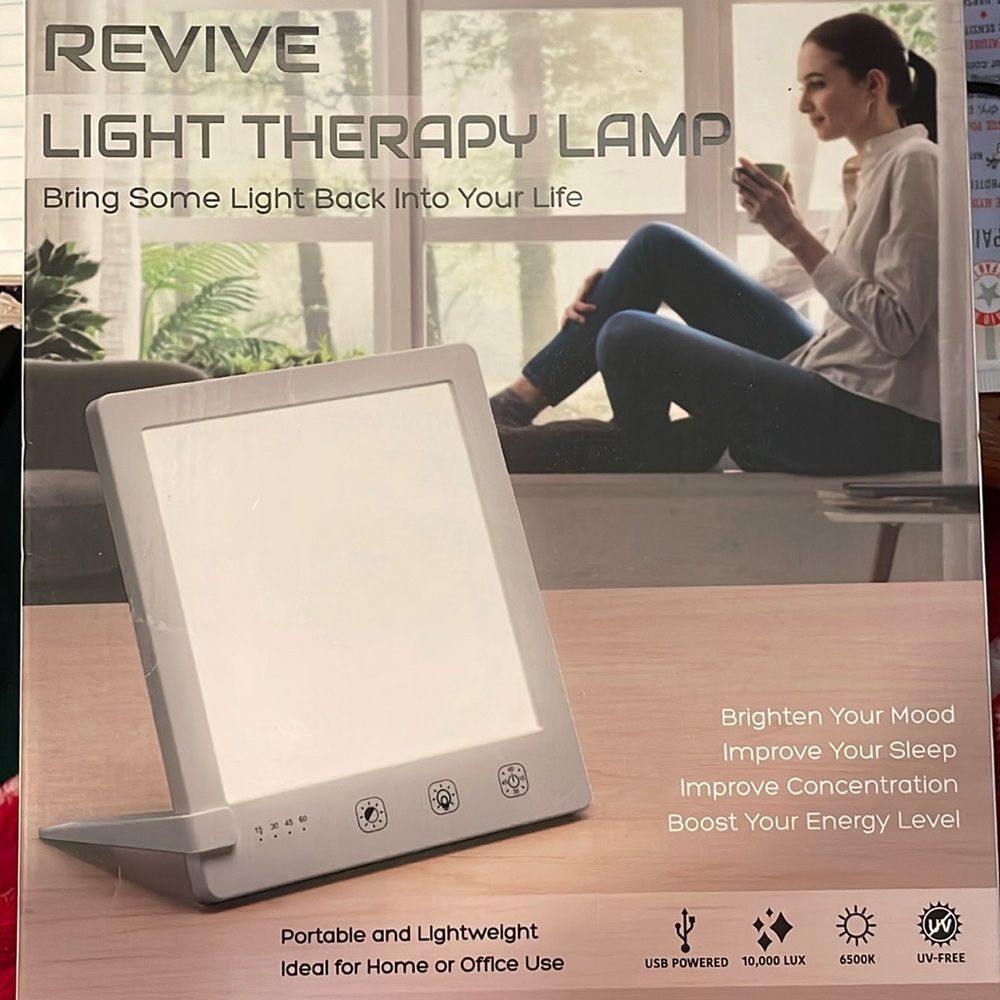 Revive light therapy lamp